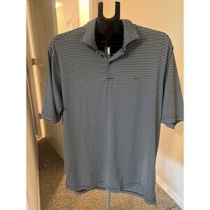 Fairway & Greene The Floridian Embroidered Striped Golf Polo Men’s Size Large